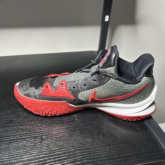 Nike Kyrie 4 TB Low Black Red Basketball Shoes - Men's Size 6.5 (DA7803-002) - Picture 10 of 12